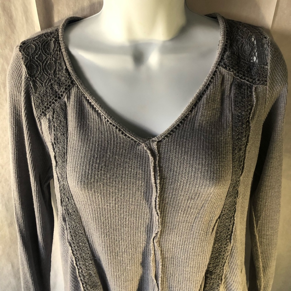 Knox Rose knit top grey size XS